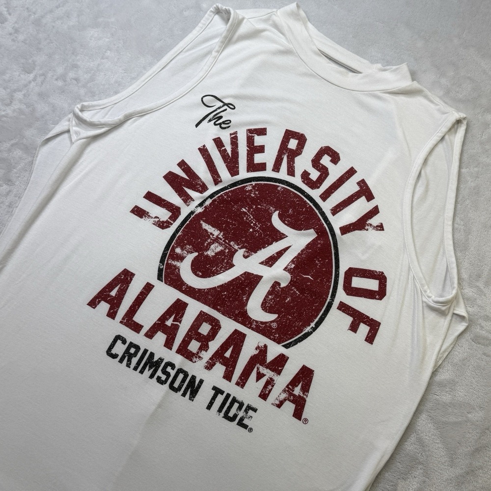 Venley Alabama Crimson Tide Tank Top Women‎ S Open Back Graphic